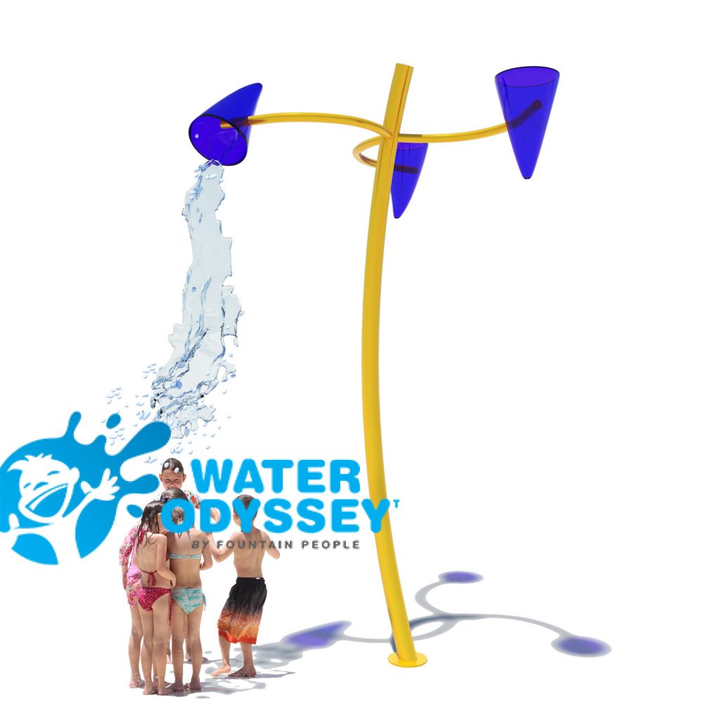 Thiết bị sân chơi nước TRIPLE DUMP