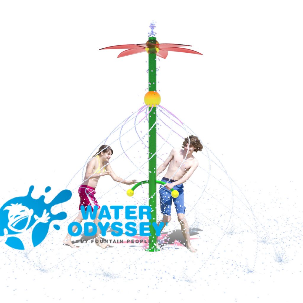 Thiết bị phun nước SPIN FLOWER