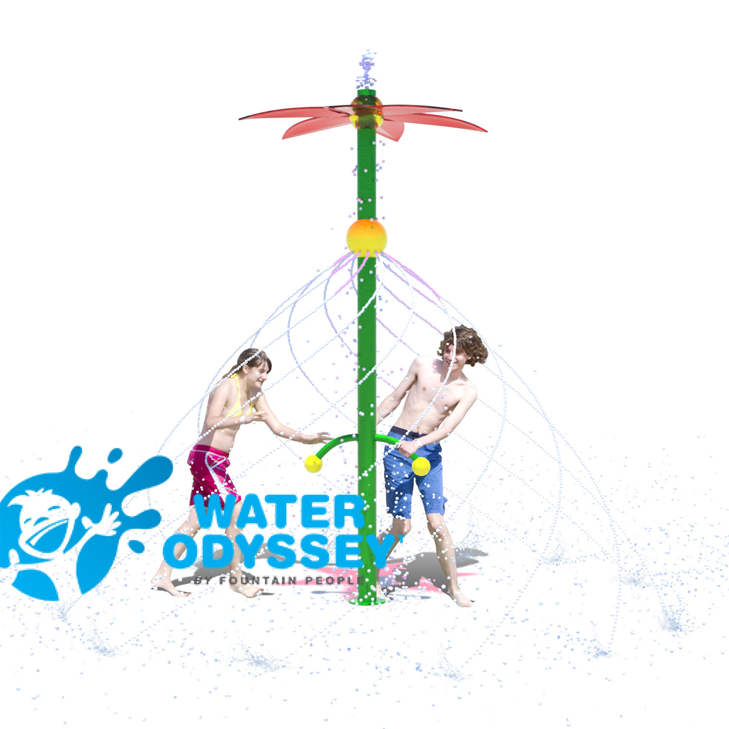 Thiết bị sân chơi nước SPIN FLOWER