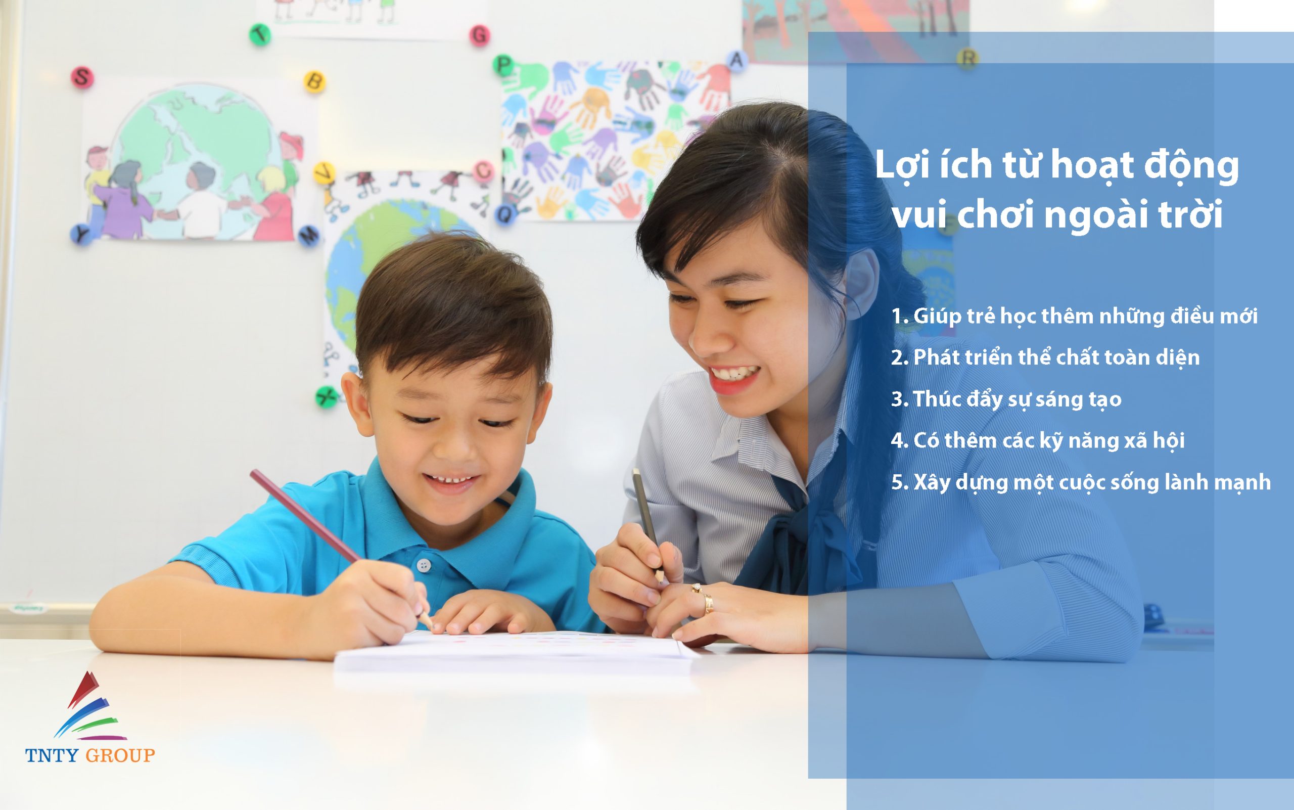 Giúp trẻ sáng tạo và phát triển bản thân