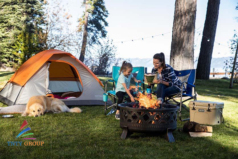 Cắm trại là một chuyến tham quan hữu ích