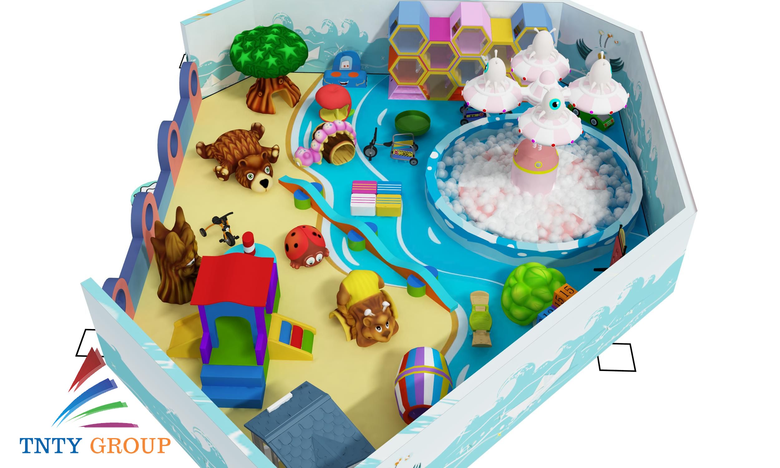 Mô hình khu vui chơi trong nhà