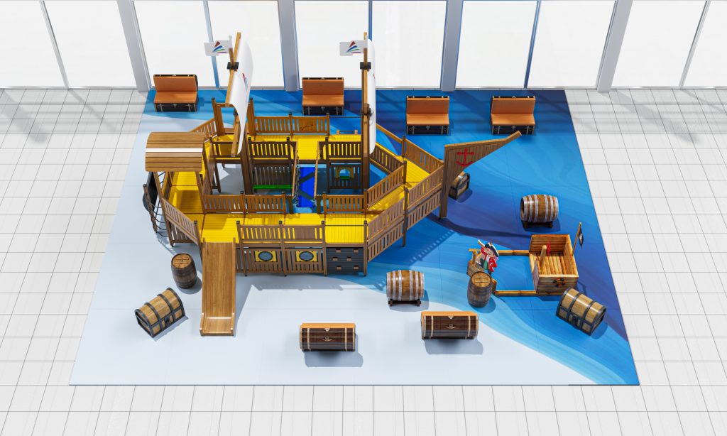 Indoor play area design for Phu Quoc International Airport by TNTY